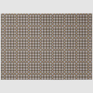 Vintage Art Deco grey gold Pattern Decoupage Tissue Paper