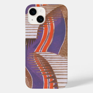 Vintage Art Deco Jazz Pochoir Stair Step Pattern Case-Mate iPhone 14 Case