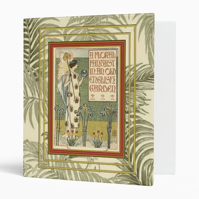 Vintage Art Deco Memory Binder (Front/Inside)