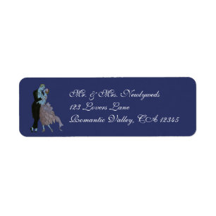 Vintage Art Deco Newlyweds, Love Wedding Dance