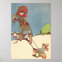 Vintage Art Deco - Para Todos - Cowgirl