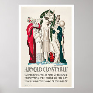 Vintage Art Deco Poster by Jean Dupas - Framed