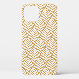 Vintage art deco seamlesspattern iPhone 12 case