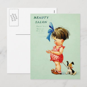 Vintage Art Fun Valentine's Day Holiday Postcard