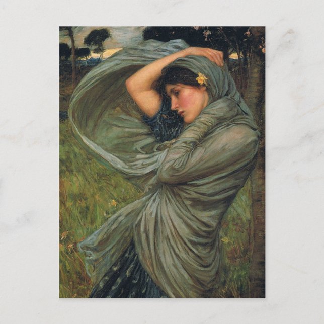 Vintage Art John William Waterhouse Postcard (Front)