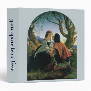 Vintage Art, Lovers at Dusk, Sir Joseph Noel Paton Binder