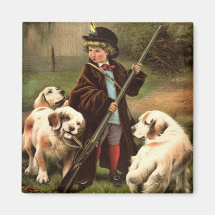 Vintage Art Magnet