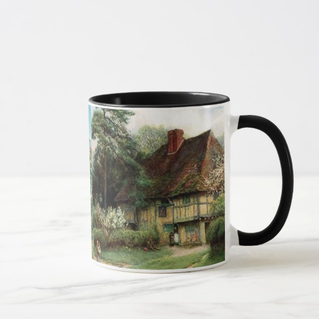 Vintage art Mug (Right)
