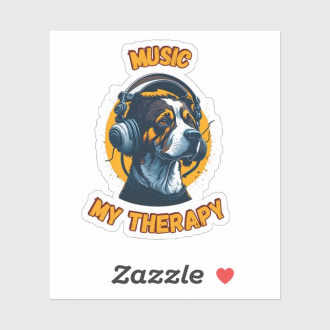 Vintage Art Music My Therapy  (Sheet)