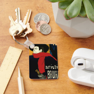 Vintage Art Nouveau Ambassadeurs, Toulouse Lautrec Keychain