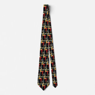 Vintage Art Nouveau Ambassadeurs, Toulouse Lautrec Tie