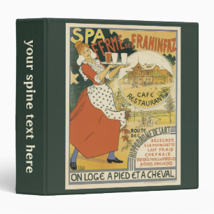 Vintage Art Nouveau, Beer Bar Restaurant and Cafe Binder