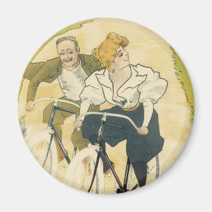 Vintage Art Nouveau, Bicycles Gladiator Cycles Magnet