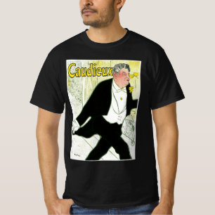Vintage Art Nouveau, Caudieux by Toulouse Lautrec T-Shirt