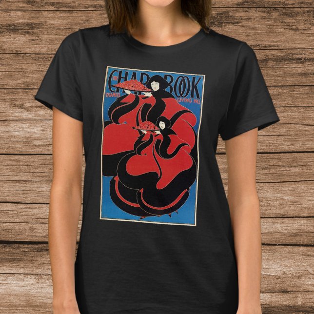 Vintage Art Nouveau Chap Book Thanksgiving T-Shirt (Creator Uploaded)