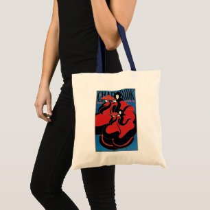Vintage Art Nouveau Chap Book Thanksgiving Tote Bag