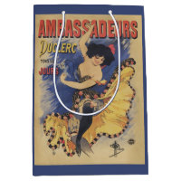 Vintage Art Nouveau Dancer French Poster