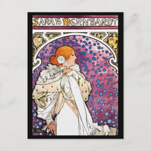 Vintage Art Nouveau Decorative Custom Postcard ~