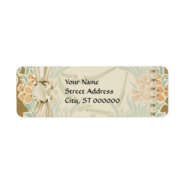 vintage art nouveau flower bunches (Front)