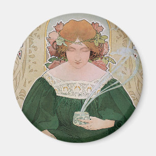 Vintage Art Nouveau Helm Cacao by Privat Livemont Magnet