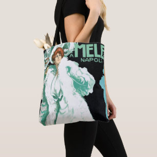 Vintage Art Nouveau, Italian Fashion, Fancy Women Tote Bag