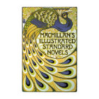 Vintage art nouveau Macmillan novels ad