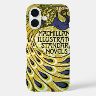 Vintage Art Nouveau, Macmillan's Peacock Feather iPhone 16 Case