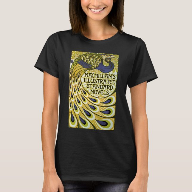 Vintage Art Nouveau, Macmillan's Peacock Feather T-Shirt (Front)