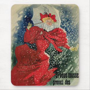 Vintage Art Nouveau Pastilles Geraudel Cough Drops Mouse Pad