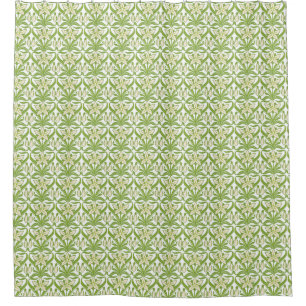 Vintage Art Nouveau snowdrop floral wallpaper