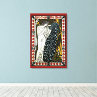 Vintage Art Nouveau, The Kiss by William Bradley