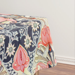 Vintage Art Nouveau Waratah & Flannel Pattern Tablecloth