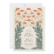 Vintage Art Nouveau Wedding Invitation