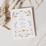 Vintage Art Nouveau Wedding Save the Date card<br><div class="desc">This Wedding Save the Date card from the Art Nouveau Collection showcases a beautiful vintage floral design that exudes modern elegance. Personalize it with your details easily and quickly. Simply press the 'customize it' button to further re-arrange and format the style and placement of the text.</div>