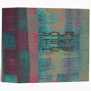 Vintage Art Stripes Binder