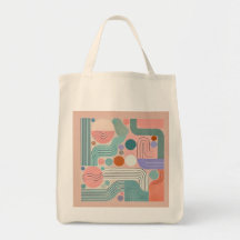 Vintage art Style tote