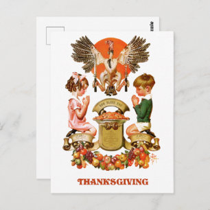Vintage Art Thanksgiving Postcards