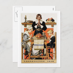 Vintage Art Thanksgiving Postcards