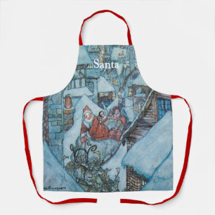 Vintage Arthur Rackham Christmas Apron