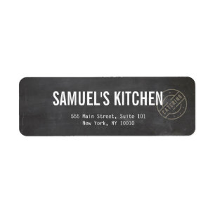 Vintage Artisanat Russe Moderne Chalkboard