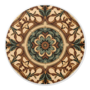 Vintage Arts & Crafts Craftsman, Mission Style Ceramic Knob