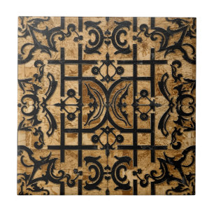 Vintage Arts & Crafts Craftsman, Mission Style Tile