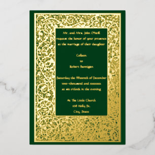 Vintage Arts & Crafts Scrolling Floral Vine