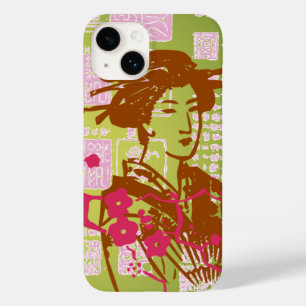 Vintage Asian Collage Case-Mate iPhone 14 Case
