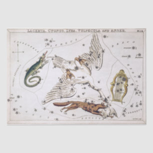 Vintage Astronomical Celestial Map Tissue Paper