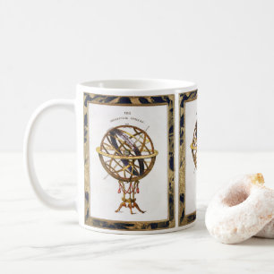 Vintage Astronomy, Artificial or Armillary Sphere Coffee Mug