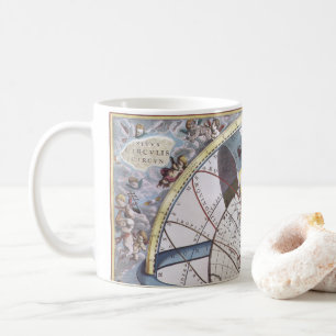 Vintage Astronomy, Celestial by Andreas Cellarius Coffee Mug