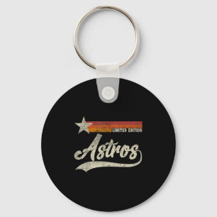 Vintage Astros Retro Style 70s 80s First Name  Keychain
