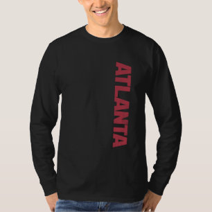 Vintage Atlanta GA USA City Pride Varsity Atlanta T-Shirt