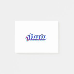 Vintage Atlanta Post-it Notes